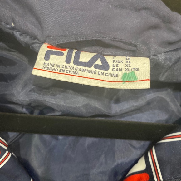 SOLD on EBay @lovedotson NEW Fila Paride Windbreaker Jacket Men’s X-Large - Picture 5 of 5